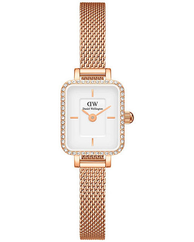 Daniel Wellington Quadro Mini Lumine Bezel Rose Gold DW00100731